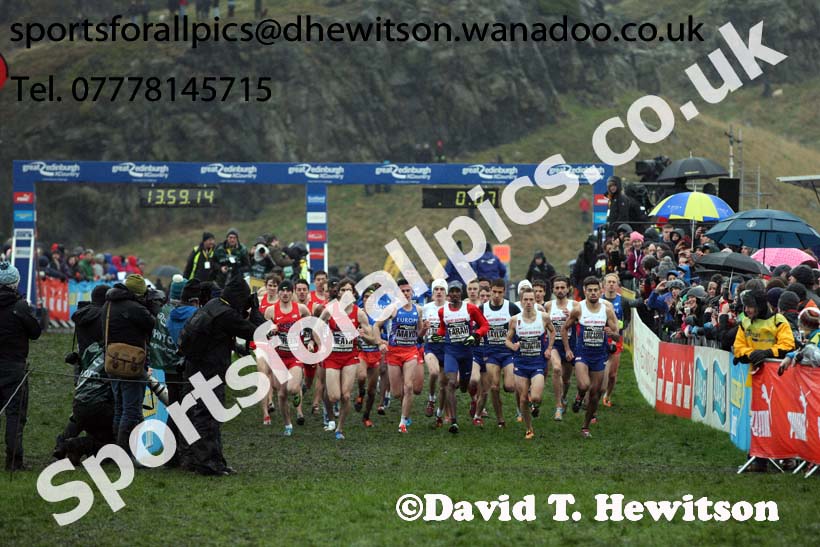 Senior mens Great Edinburgh Cross Country. Photo: David T. Hewitson/Sports for All Pics